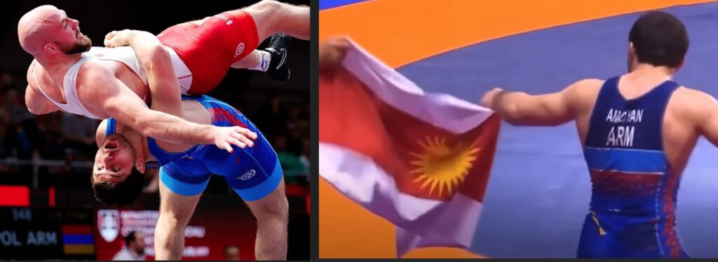 Ezidi Wrestler Malkhas Amoyan Shines at 2025 European Wrestling Championships – A Triumph for all Ezidis