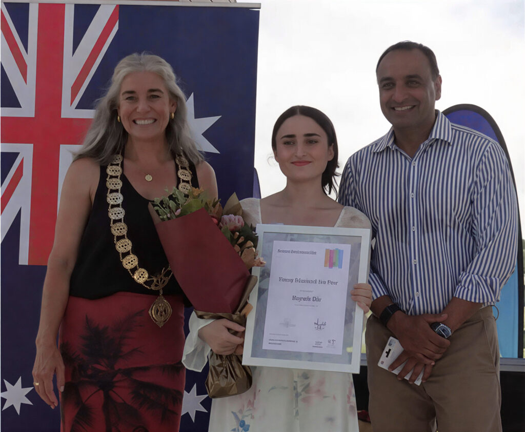 Ezidi Girl Receives Citizen of the Year 2026