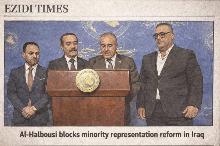 Proposal to strengthen Ezidi representation in Iraq blocked in parliament