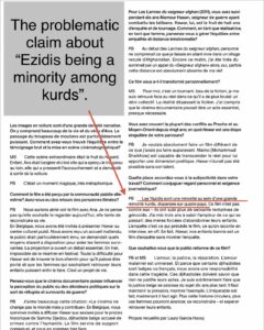 Ezidis Are Not a “Minority Within a Minority”
