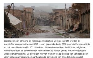 Petition Urges the Netherlands Not to Return Ezidis to Iraq