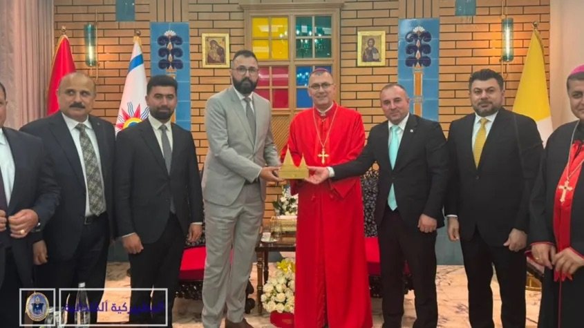Ezidi Parliamentary Delegation Meets Chaldean Patriarch in Baghdad